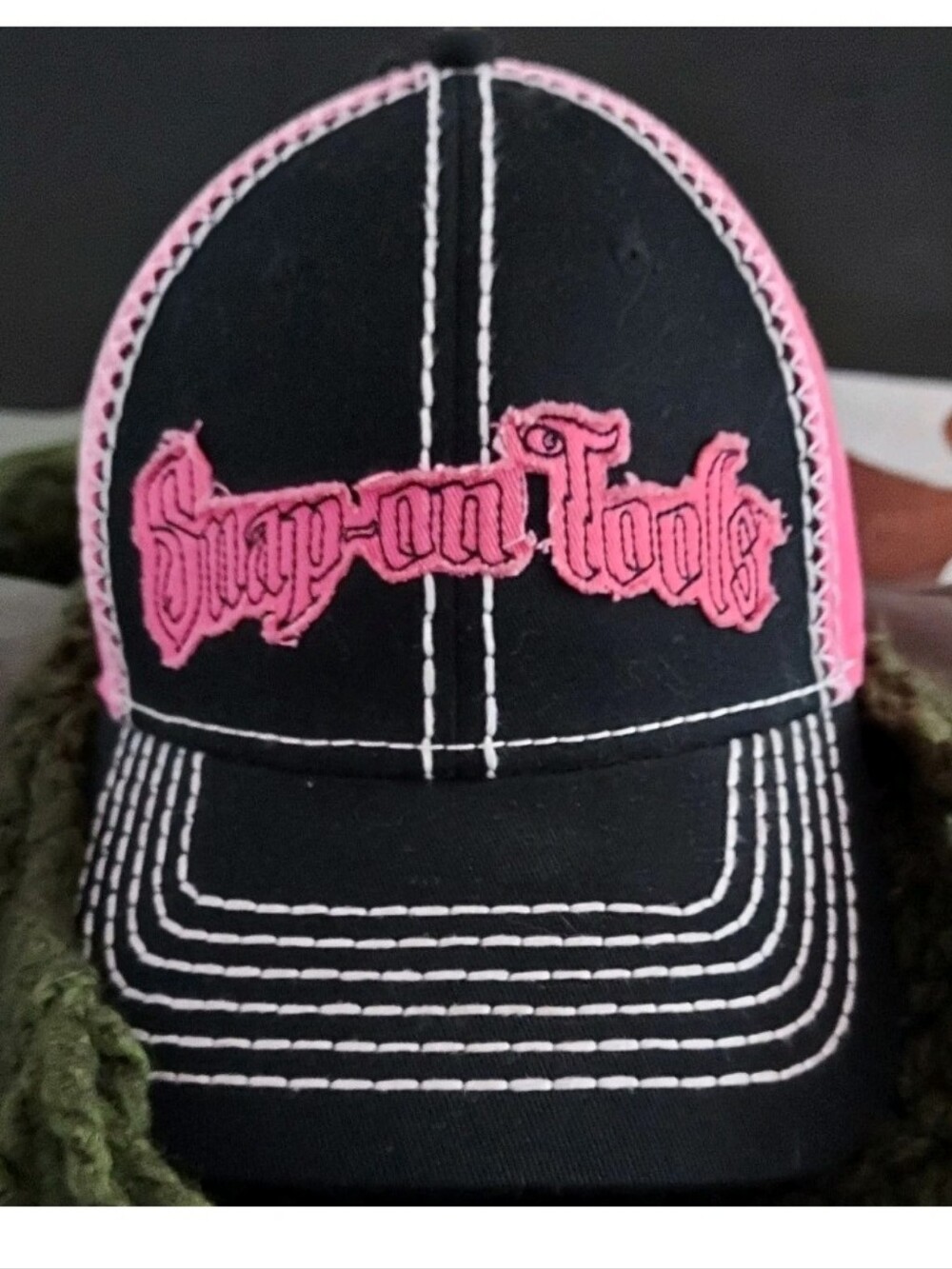 Snap-On Tools Black & Pink Wild Impact Women's Tool Cap Hat